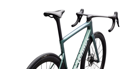 S-Works Tarmac SL8 - SRAM RED AXS (2026) - Gloss Premium Fjord Metallic / Metallic White