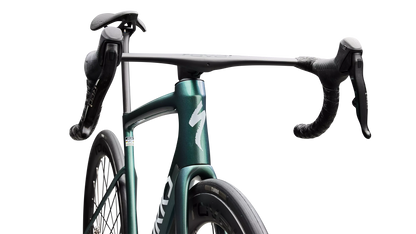 S-Works Tarmac SL8 - SRAM RED AXS (2026) - Gloss Premium Fjord Metallic / Metallic White