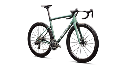 S-Works Tarmac SL8 - SRAM RED AXS (2026) - Gloss Premium Fjord Metallic / Metallic White