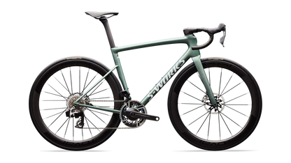 S-Works Tarmac SL8 - SRAM RED AXS (2026) - Gloss Premium Fjord Metallic / Metallic White