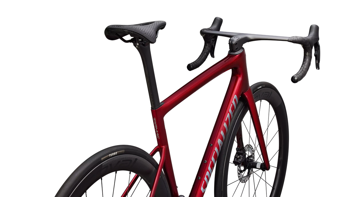 Tarmac SL8 Pro - Shimano Ultegra Di2 (2026) - Gloss Red Sky / Chrome