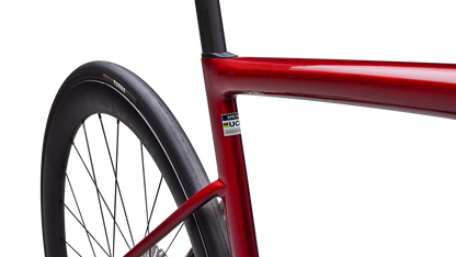 Tarmac SL8 Pro - Shimano Ultegra Di2 (2026) - Gloss Red Sky / Chrome