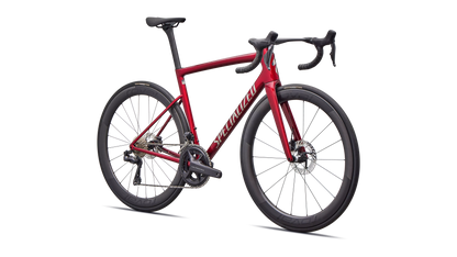 Tarmac SL8 Pro - Shimano Ultegra Di2 (2026) - Gloss Red Sky / Chrome