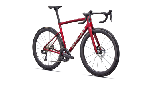 Tarmac SL8 Pro - Shimano Ultegra Di2 (2026) - Gloss Red Sky / Chrome