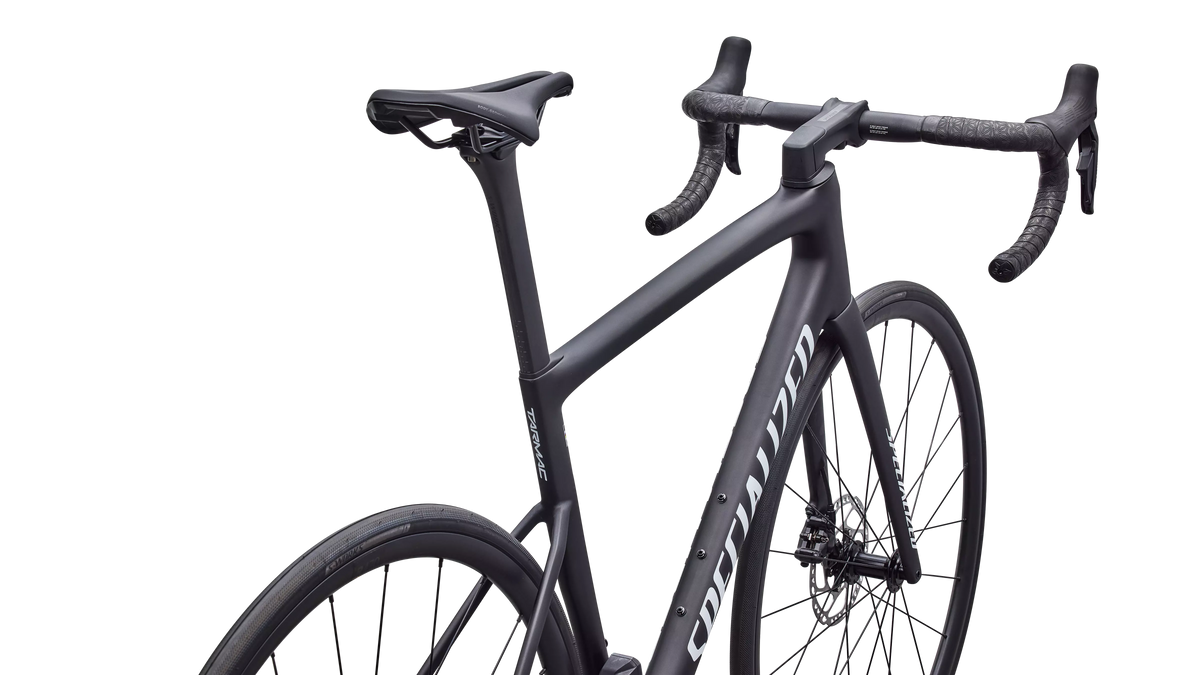 Tarmac SL8 Comp - Shimano 105 Di2 - Satin Carbon / White