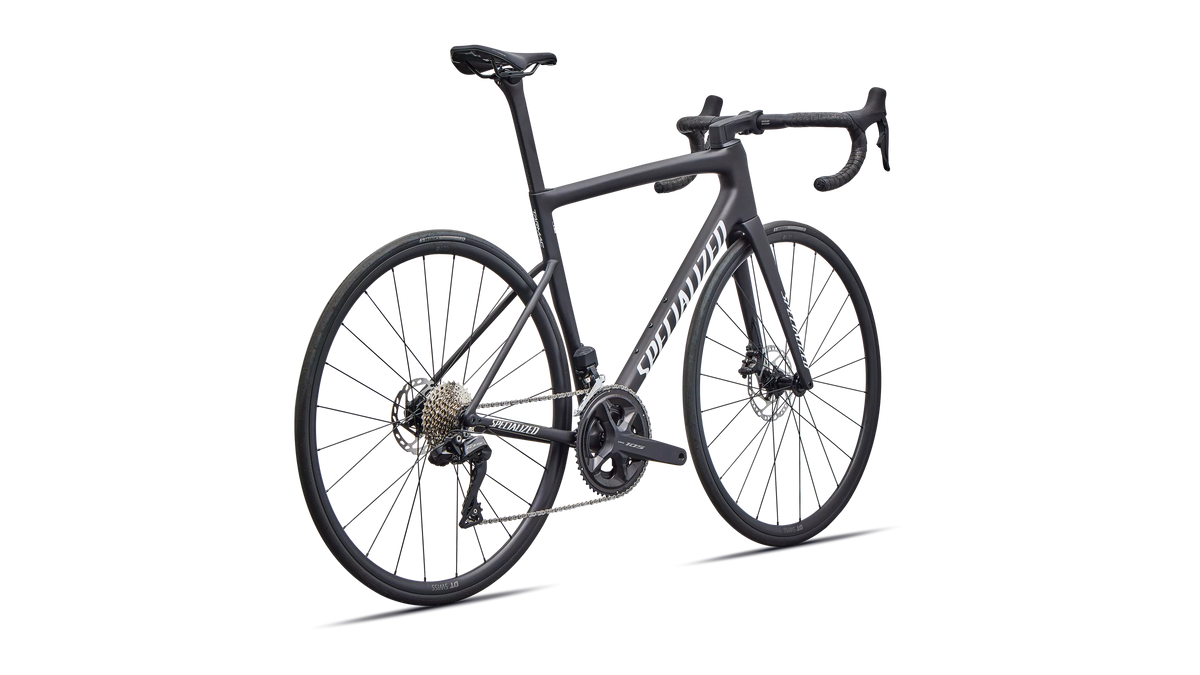 Tarmac SL8 Comp - Shimano 105 Di2 - Satin Carbon / White