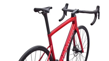Tarmac SL8 Comp - Shimano 105 Di2 - Gloss Red Tint / Silver Dust