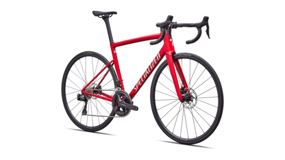Tarmac SL8 Comp - Shimano 105 Di2 - Gloss Red Tint / Silver Dust
