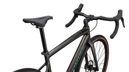 Diverge Comp E5 - SRAM Apex - Metallic Obsidian / Metallic Pine Green