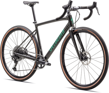 Diverge Comp E5 - SRAM Apex - Metallic Obsidian / Metallic Pine Green