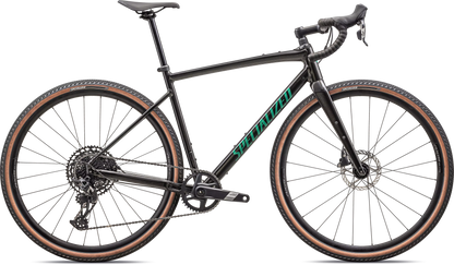 Diverge Comp E5 - SRAM Apex - Metallic Obsidian / Metallic Pine Green