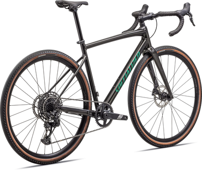 Diverge Comp E5 - SRAM Apex - Metallic Obsidian / Metallic Pine Green