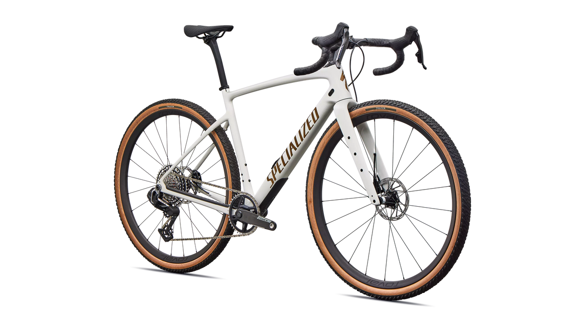 Diverge 4 Pro - SRAM Force XPLR - Dune White / Gold Pearl / Burnt Gold Metallic
