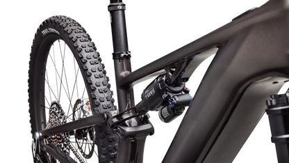 S-Works Turbo Levo R (2027) - Gloss Warm Smoke Metallic / Smoke / Pistachio