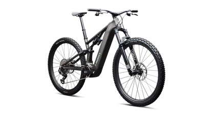 S-Works Turbo Levo R (2027) - Gloss Warm Smoke Metallic / Smoke / Pistachio