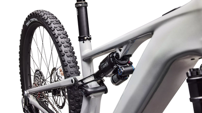 S-Works Turbo Levo R (2027) - Gloss Dolomite Metallic / Chameleon Silver Green / Oak Green Metallic