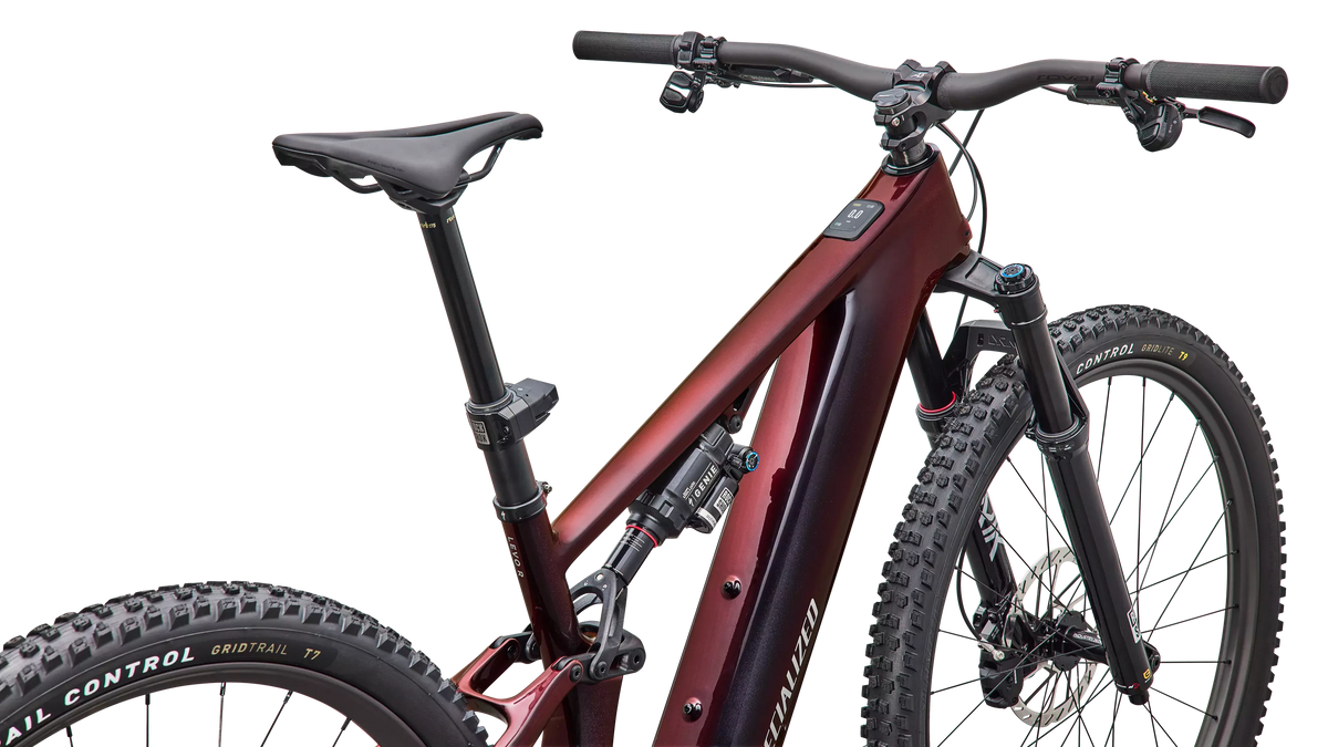 Turbo Levo R Pro - Gloss Red/Black Chameleon / Black / Dolomite Metallic