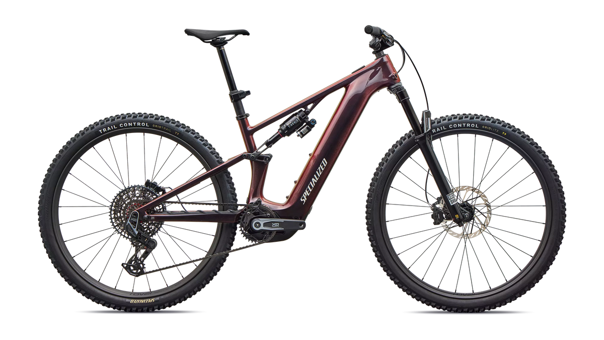 Turbo Levo R Pro - Gloss Red/Black Chameleon / Black / Dolomite Metallic