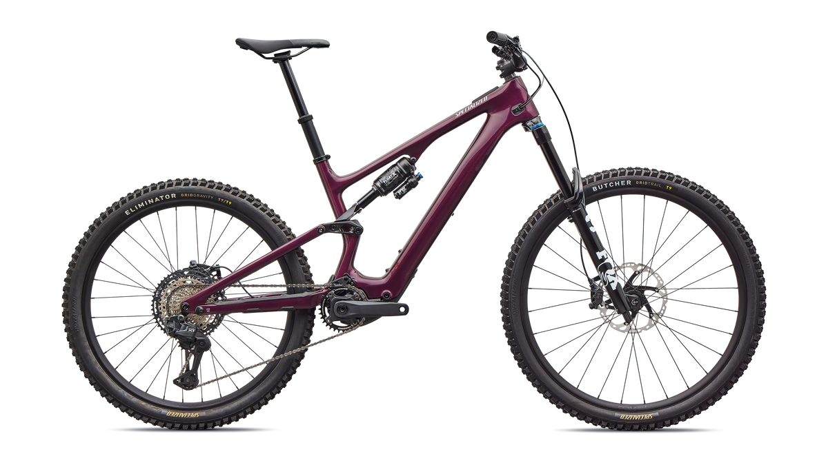 Turbo Levo SL 2 Expert Di2 - Bordeaux Metallic / White