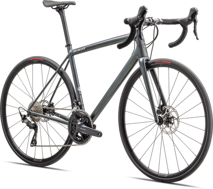 Aethos Sport - Shimano 105 (2025) - Gloss Fog Tint Carbon / Dune White