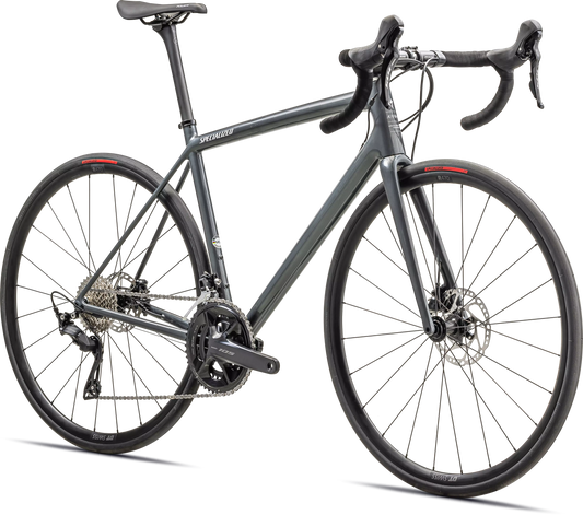 Aethos Sport - Shimano 105 (2025) - Gloss Fog Tint Carbon / Dune White