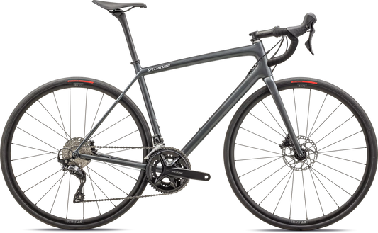 Aethos Sport - Shimano 105 (2025) - Gloss Fog Tint Carbon / Dune White