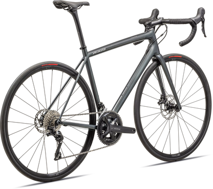 Aethos Sport - Shimano 105 (2025) - Gloss Fog Tint Carbon / Dune White