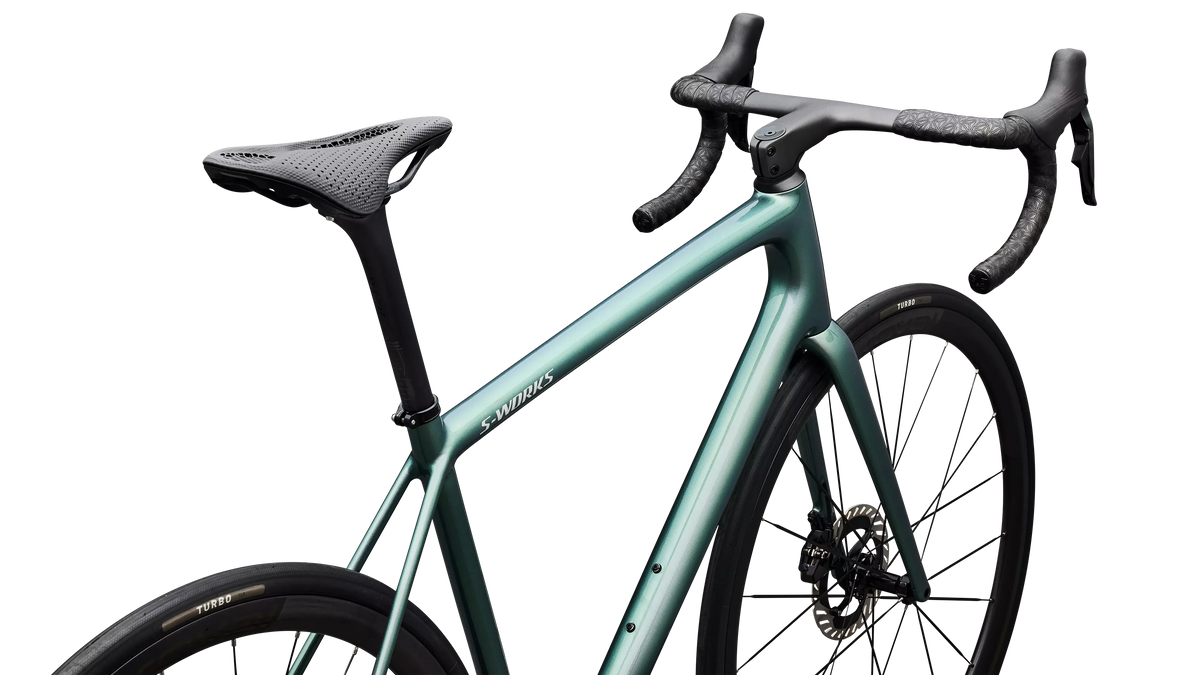S-Works Aethos 2 - Shimano Dura-Ace Di2 - Gloss Premium Fjord Metallic / Dolomite Metallic