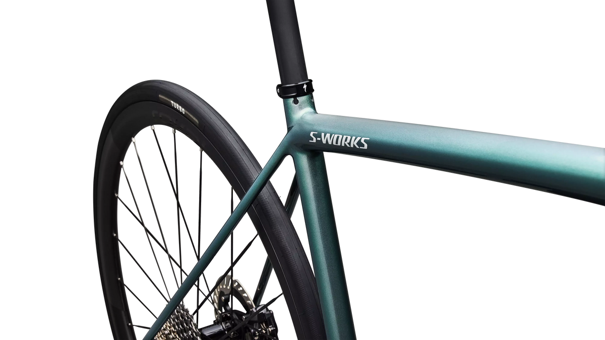 S-Works Aethos 2 - Shimano Dura-Ace Di2 - Gloss Premium Fjord Metallic / Dolomite Metallic
