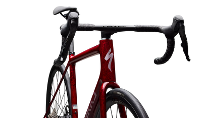 S-Works Aethos 2 - SRAM RED AXS - Sandstone Metallic Base / Red Tint