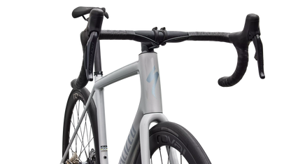 Aethos 2 Expert - Shimano Ultegra Di2 - Gloss Dolomite Metallic / Blue Pearl Over Shadow Silver