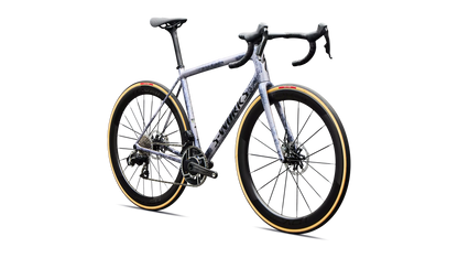 S-Works Aethos 2 - SRAM RED AXS (2027) - Gloss Charcoal Tint / Amethyst Frost / Metallic Obsidian