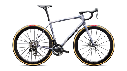 S-Works Aethos 2 - SRAM RED AXS (2027) - Gloss Charcoal Tint / Amethyst Frost / Metallic Obsidian