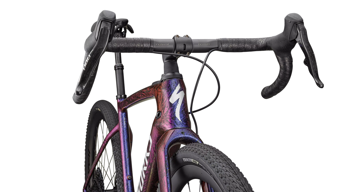 S-Works Turbo Creo 2 - SRAM RED / XX1 Eagle AXS - Carbon / Blue Pearl / Liquid Silver