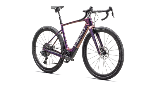 S-Works Turbo Creo 2 - SRAM RED / XX1 Eagle AXS - Carbon / Blue Pearl / Liquid Silver