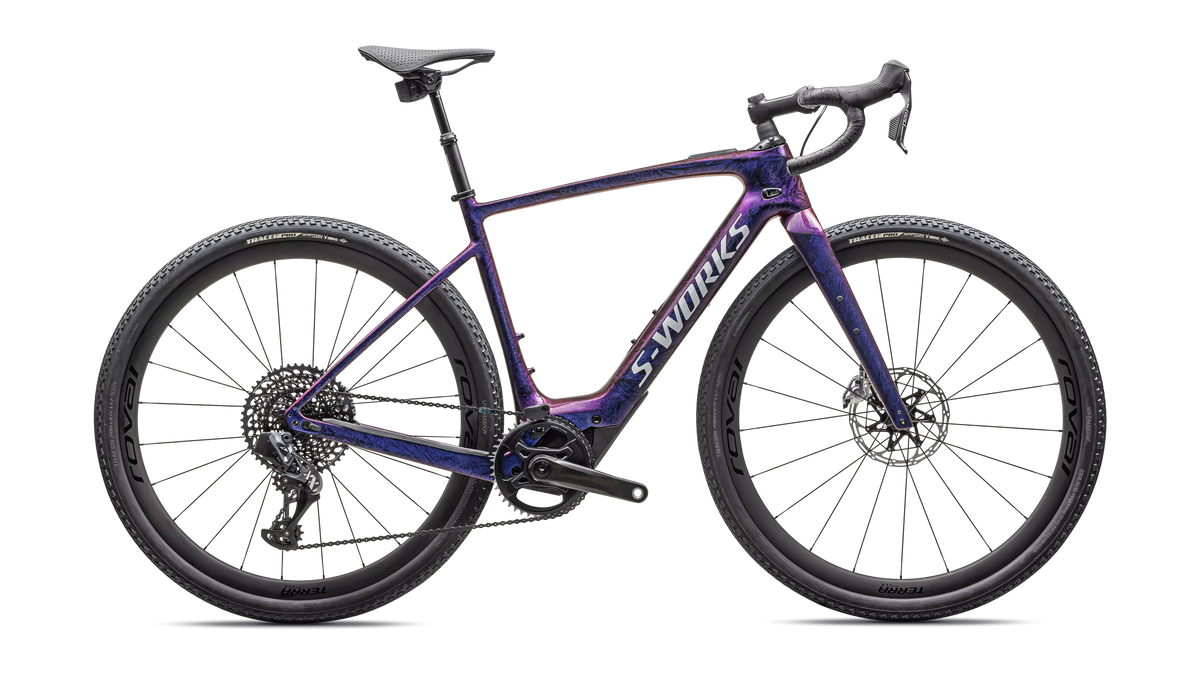 S-Works Turbo Creo 2 - SRAM RED / XX1 Eagle AXS - Carbon / Blue Pearl / Liquid Silver
