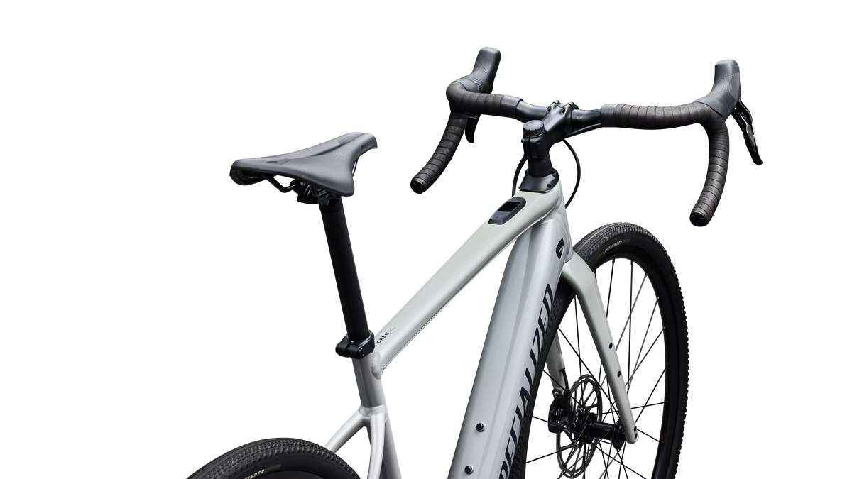 Turbo Creo 2 Comp E5 - SRAM Apex Eagle - Gloss Dolomite Metallic / Metallic Dark Navy
