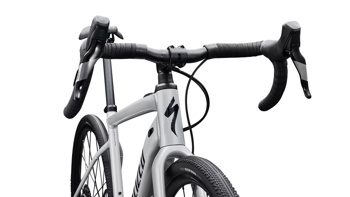 Turbo Creo 2 Comp E5 - SRAM Apex Eagle - Gloss Dolomite Metallic / Metallic Dark Navy