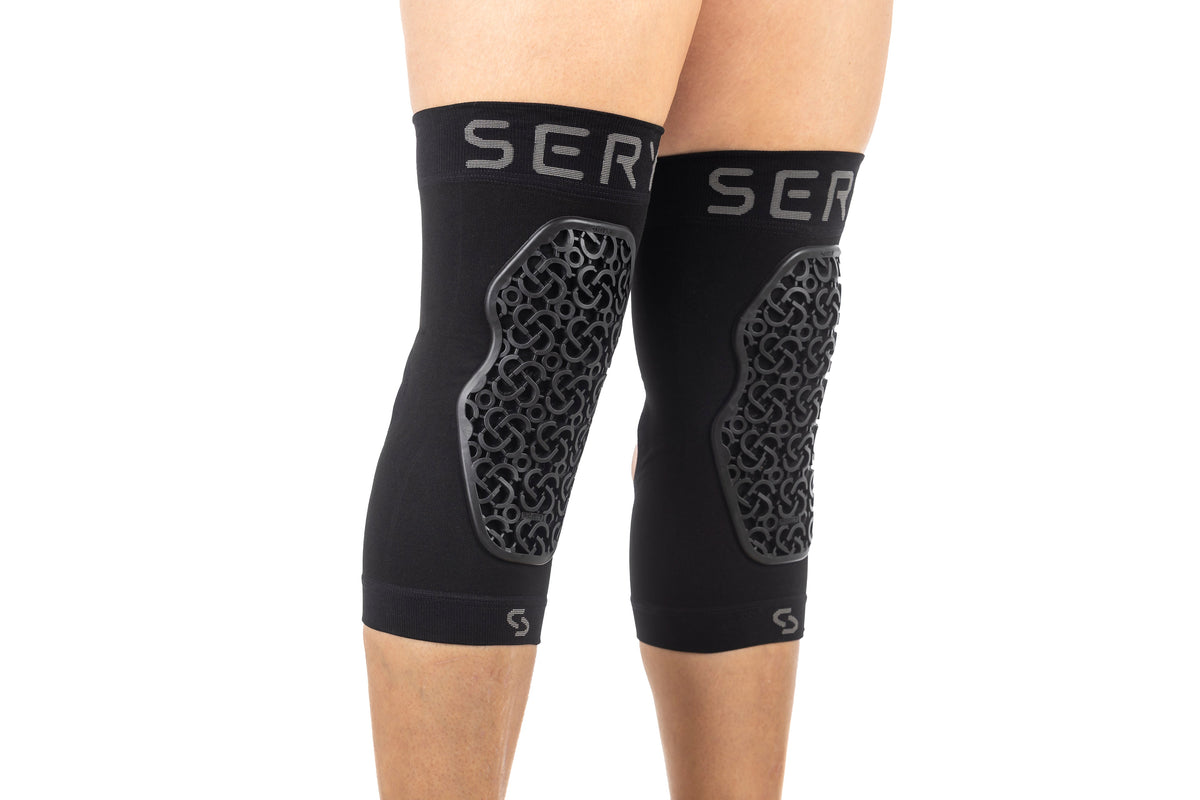 Seryt Vented Flow Knee Protection - Black