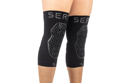 Seryt Vented Flow Knee Protection - Black