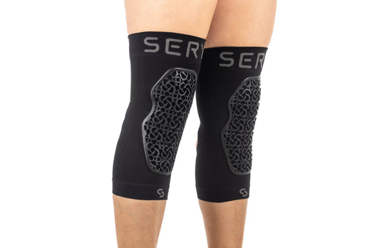 Seryt Vented Flow Knee Protection - Black
