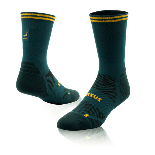 VERSUS Springboks Active Crew Tab Socks