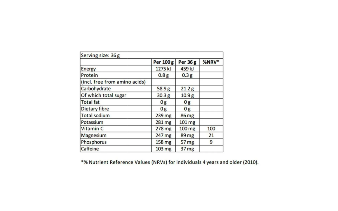 Cadence Classic Energy Gel Vanilla